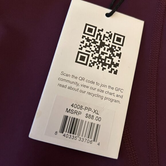 NEW Girlfriend Collective Compression High Rise Legging - SZ XL - Plum - Picture 2 of 4